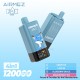 [Ships from EU-1 Warehouse] Authentic AiRMEZ Fox 4in1 120K Disposable Vape Kit - Grape Ice + Love 66, 650mAh, 60ml, 50mg