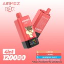 [Ships from EU-1 Warehouse] Authentic AiRMEZ Fox 4in1 120K Disposable Vape Kit - Love 66 + Blueberry On Ice, 650mAh, 60ml, 50mg