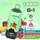 [Ships from EU-1 Warehouse] Authentic AiRMEZ Fox 6 in 1 140K Disposable Vape Kit - Mixed Berries + Blue Razz Lemonade, 650mAh