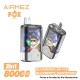 [Ships from EU-1 Warehouse] Authentic AiRMEZ FOX 2 IN 1 80K Disposable Vape Kit - Blueberry On Ice + Blueberry Raspberry, 650mAh