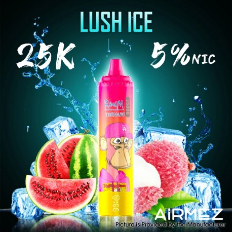 [Ships from EU-1 Warehouse] Authentic AiRMEZ Tornado 25k Disposable Vape Kit - Lush Ice, 650mAh, 25ml, 50mg
