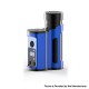 Authentic MECHVAPE x EVOLV Paramour DNA80C 80W SBS Box Mod - Blue Black, VW 1~80W, 1 x 18650 / 21700, Evolv DNA80C Chip