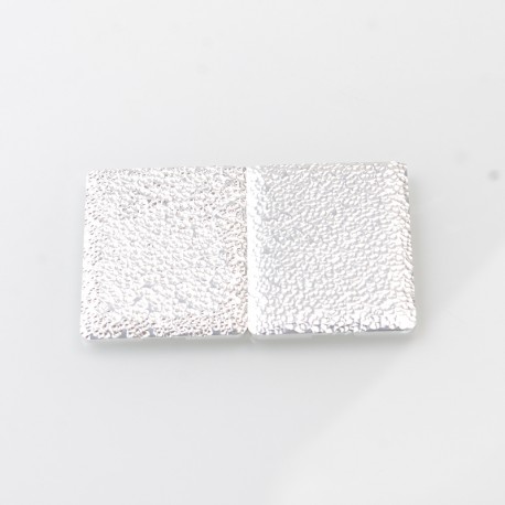 Replacement Front + Back Cover Panel Plate for LVE Orion II Pro AIO Kit - Silver, Aluminum Alloy (2 PCS)