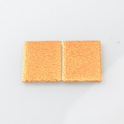 Replacement Front + Back Cover Panel Plate for LVE Orion II Pro AIO Kit - Gold, Aluminum Alloy (2 PCS)