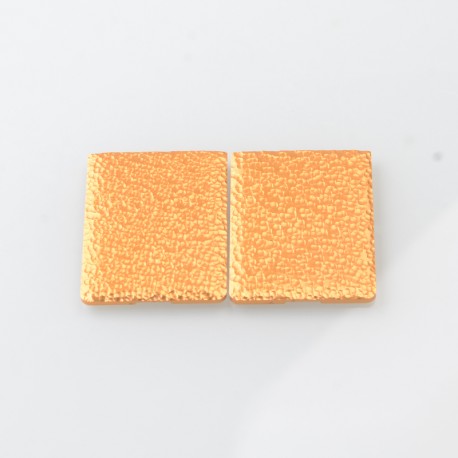 Replacement Front + Back Cover Panel Plate for LVE Orion II Pro AIO Kit - Gold, Aluminum Alloy (2 PCS)