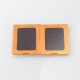 Replacement Front + Back Cover Panel Plate for LVE Orion II Pro AIO Kit - Gold, Aluminum Alloy (2 PCS)