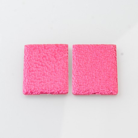 Replacement Front + Back Cover Panel Plate for LVE Orion II Pro AIO Kit - Deep Pink, Aluminum Alloy (2 PCS)