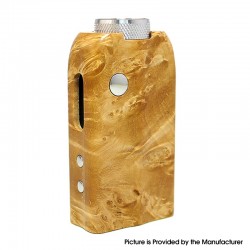 SXK Scud TT Style DNA 60W TC VW Box Mod - Random Color, Stabilized Wood, 1~60W, 1 x 18650, Evolv DNA 60 Chipset