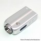 SXK Scud TT Style DNA 60W TC VW Vape Box Mod - Silver, Aluminum Alloy, 1~60W, 1 x 18650, Evolv DNA 60 Chipset