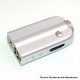 SXK Scud TT Style DNA 60W TC VW Vape Box Mod - Silver, Aluminum Alloy, 1~60W, 1 x 18650, Evolv DNA 60 Chipset