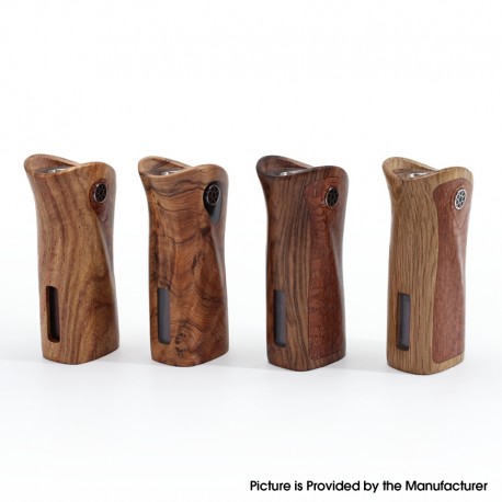 SXK Thrill Style DNA 60W Box Mod - Random Color, Stabilized Wood + 316SS, VW 1~60W, 1 x 18650, Evolv DNA 60 Chipset