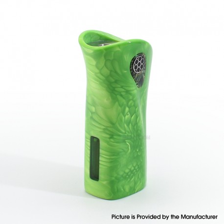 SXK Thrill Style DNA 60W Box Mod - Green, Juma + 316SS, VW 1~60W, 1 x 18650, Evolv DNA 60 Chipset