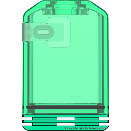 Authentic Veepon Tita X2 Boro Tank for BB / Billet / Boro Mod - Damascus + Green, Stainless Steel + PCTG