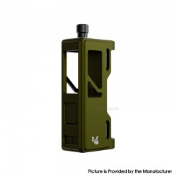 Authentic Veepon Royal V i3 60W AIO Box Mod - Army Green, VW 1~60W, 1 x 18650, Compatible with DotAIO tanks, VP60 Chip