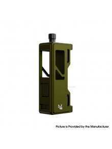 Authentic Veepon Royal V i3 60W DNA60 AIO Box Mod - Army Green, VW 1~60W, 1 x 18650, Compatible with DotAIO tanks, DNA60 Chip