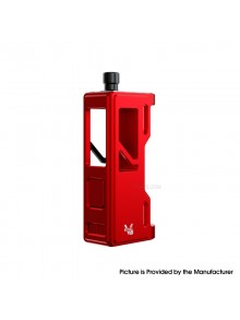 Authentic Veepon Royal V i3 60W DNA60 AIO Box Mod - Inferno Red, VW 1~60W, 1 x 18650, Compatible with DotAIO tanks, DNA60 Chip