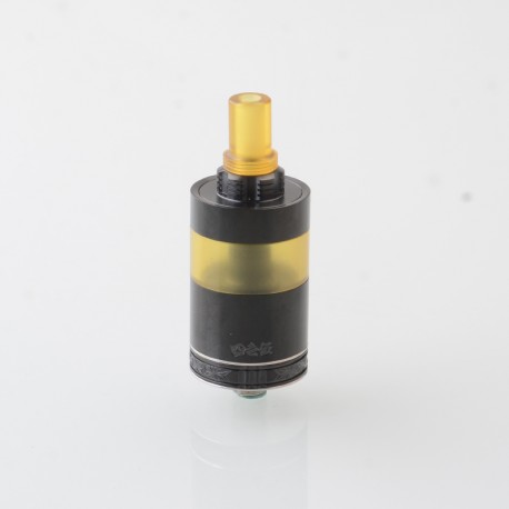 Four One Five 415 RTA Virtuous Style Atomizer - Black, 3.3ml, Air Pin 2 x 0.8mm, 1 x 1mm, 1 x 1.4mm, 3 x 0.8mm, 22mm Dia