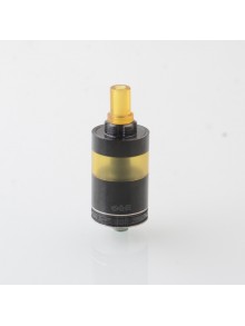 Four One Five 415 RTA Virtuous Style Atomizer - Black, 3.3ml, Air Pin 2 x 0.8mm, 1 x 1mm, 1 x 1.4mm, 3 x 0.8mm, 22mm Dia