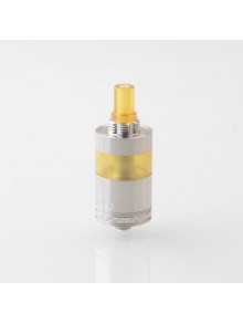 Four One Five 415 RTA Virtuous Style Atomizer - Silver, 3.3ml, Air Pin 2 x 0.8mm, 1 x 1mm, 1 x 1.4mm, 3 x 0.8mm, 22mm Dia