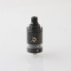 Skyline-R Style RTA Final Edition Rebuildable Tank Atomizer - Black, 3.2ml, 5 PCS Air Pins 0.8, 1.0, 1.2, 1.5, 2.0mm, 22mm