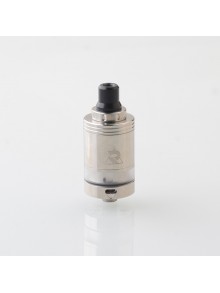 Skyline-R Style RTA Final Edition Rebuildable Tank Atomizer - Silver, 3.2ml, 5 PCS Air Pins 0.8, 1.0, 1.2, 1.5, 2.0mm, 22mm