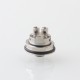 Skyline-R Style RTA Final Edition Rebuildable Tank Atomizer - Silver, 3.2ml, 5 PCS Air Pins 0.8, 1.0, 1.2, 1.5, 2.0mm, 22mm
