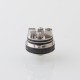YFTK Four One Five 415 RTA Virtuous Style Atomizer - Black, 3.3ml, Air Pin 2 x 0.8mm, 1 x 1mm, 1 x 1.4mm, 3 x 0.8mm, 22mm Dia