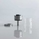 Rekavape Vico Style RTA Replacement Tank Tube XXL Kit - Silver, Stainless Steel + Glass