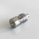 Rekavape Vico Style 22mm MTL / RDL RTA Atomizer - Silver, 4ml, 22mm Diameter