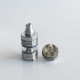 Rekavape Vico Style 22mm MTL / RDL RTA Atomizer - Silver, 4ml, 22mm Diameter
