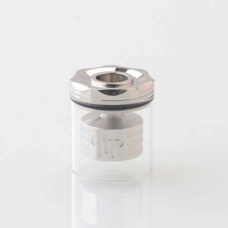 Rekavape Replacement Top Refilling Tank Tube Kit for Diplomat Style RDL RTA / Diplomat Style MTL RTA - Silver, 2.0ml