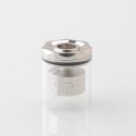Rekavape Replacement Top Refilling Tank Tube Kit for Diplomat Style RDL RTA / Diplomat Style MTL RTA - Silver, 2.0ml