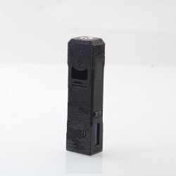 Rekavape Harpy Coffin Style DNA60 60W Boro Mod - Full Black, VW 1~60W, 1 x 18650, Compatible with BB / Boro Tank, Evolv DNA60