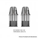 [Ships from Bonded Warehouse] Authentic Vaporesso Vibe Pod Cartridge for Vibe Nano Pro Kit - 4.5ml, 1.0ohm, Top Fill (2 PCS)