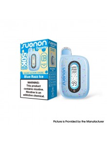 [Ships from Bonded Warehouse] Authentic SUONON Donete 50K Disposable Vape Kit - Blue Razz Ice 50mg, 900mAh, 20ml, 50K Puffs