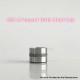 Rekavape Replacement Short Cap for Monarchy OST-R Moyard Style MTL RTA Atomizer - Silver