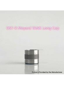 Rekavape Replacement Long Cap for Monarchy OST-R Moyard Style MTL RTA Atomizer - Silver