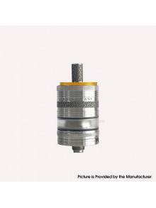 Rekavape Monarchy OST-R Moyard Style MTL RTA Atomizer - Silver, 316SS + PEI + PCTG, 3.5ml, Air Pin 1.0, 1.2, 1.5, 1.8mm, 22mm