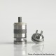 Rekavape Monarchy OST-R Moyard Style MTL RTA Atomizer - Silver, 316SS + PC + PCTG, 3.5ml, Air Pin 1.0, 1.2, 1.5, 1.8mm, 22mm