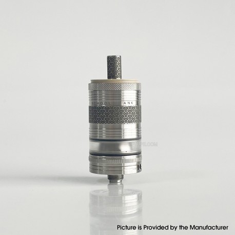 Rekavape Monarchy OST-R Moyard Style MTL RTA Atomizer - Silver, 316SS + PEEK + PCTG, 4.5ml, Air Pin 1.0, 1.2, 1.5, 1.8mm, 22mm