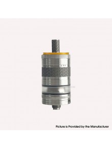 Rekavape Monarchy OST-R Moyard Style MTL RTA Atomizer - Silver, 316SS + PEI + PCTG, 4.5ml, Air Pin 1.0, 1.2, 1.5, 1.8mm, 22mm