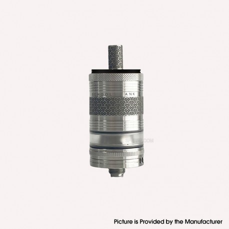 Rekavape Monarchy OST-R Moyard Style MTL RTA Atomizer - Silver, 316SS + POM + PCTG, 4.5ml, Air Pin 1.0, 1.2, 1.5, 1.8mm, 22mm