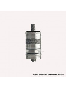 Rekavape Monarchy OST-R Moyard Style MTL RTA Atomizer - Silver, 316SS + POM + PCTG, 4.5ml, Air Pin 1.0, 1.2, 1.5, 1.8mm, 22mm