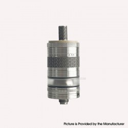 Rekavape Monarchy OST-R Moyard Style MTL RTA Atomizer - Silver, 316SS + PC + PCTG, 4.5ml, Air Pin 1.0, 1.2, 1.5, 1.8mm, 22mm