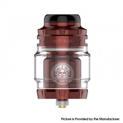[Ships from Bonded Warehouse] Authentic GeekVape ZX II Mesh RTA Tank Atomizer - Wine Red, 3.5ml / 4.5ml, 25mm Diameter