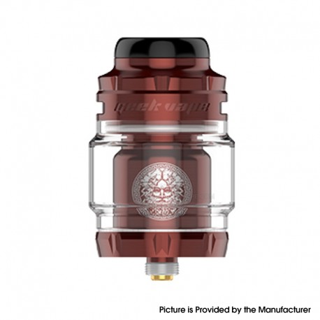 [Ships from Bonded Warehouse] Authentic GeekVape ZX II Mesh RTA Tank Atomizer - Wine Red, 3.5ml / 4.5ml, 25mm Diameter