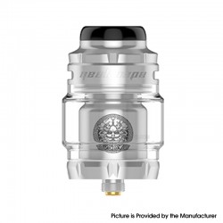 [Ships from Bonded Warehouse] Authentic GeekVape ZX II Mesh RTA Tank Atomizer - Silver, 3.5ml / 4.5ml, 25mm Diameter