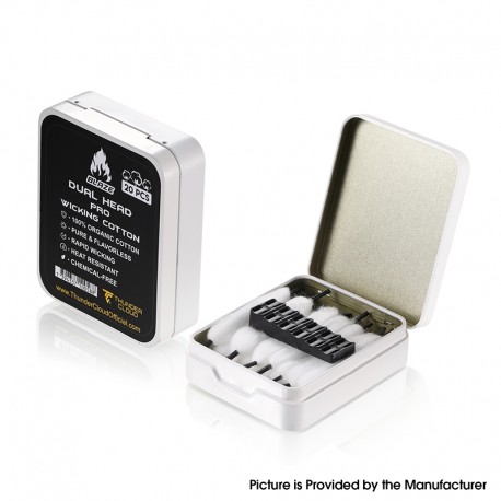 Authentic Thunder Cloud Blaze MTL Shoelace Cotton - Dual Baby Head, 2.5mm / 3.0mm / 3.5mm (20 PCS)