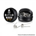Authentic Thunder Cloud Blaze MTL Ni80 3-Core Fused Clapton - 0.45ohm, 30Ga x 3 + 38Ga (10 PCS)