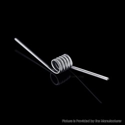 Authentic Thunder Cloud Blaze Hand Craft MTL Ni80 Alien Coil - Opposite, 30Ga x 3 + 38Ga, 0.6ohm (2 PCS)